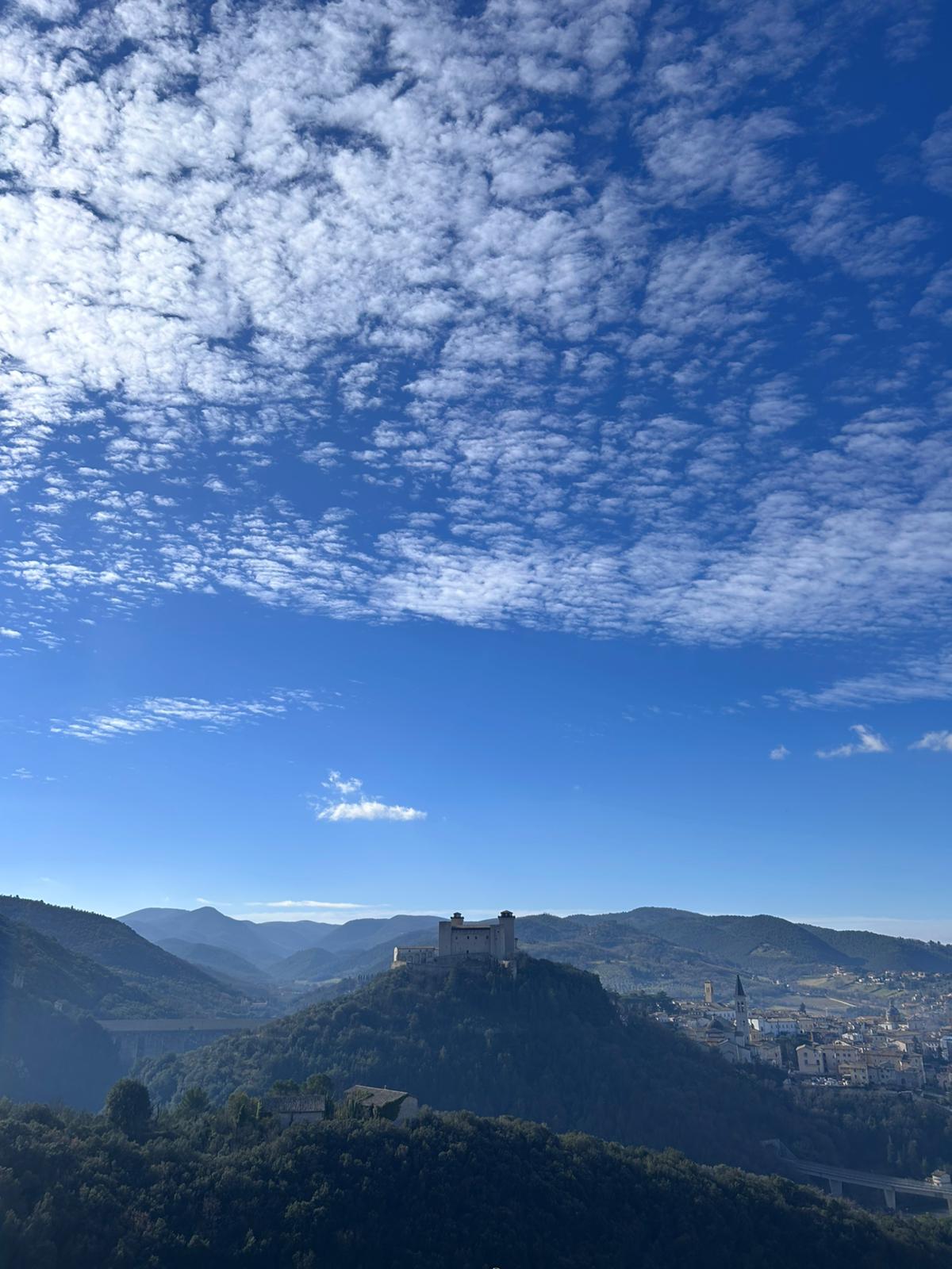 La Rocca, il Ponte delle Torri e Spoleto visti dal Giro dei Condotti