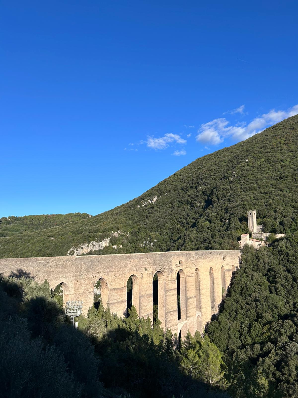 Il Ponte delle Torri visto dal Giro della Rocca