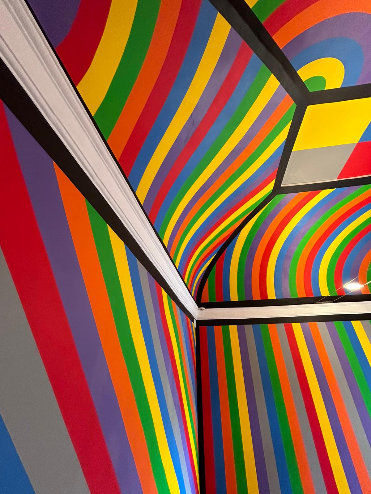 Bands of Colors n. 951, Sol Lewitt (Palazzo Collicola)